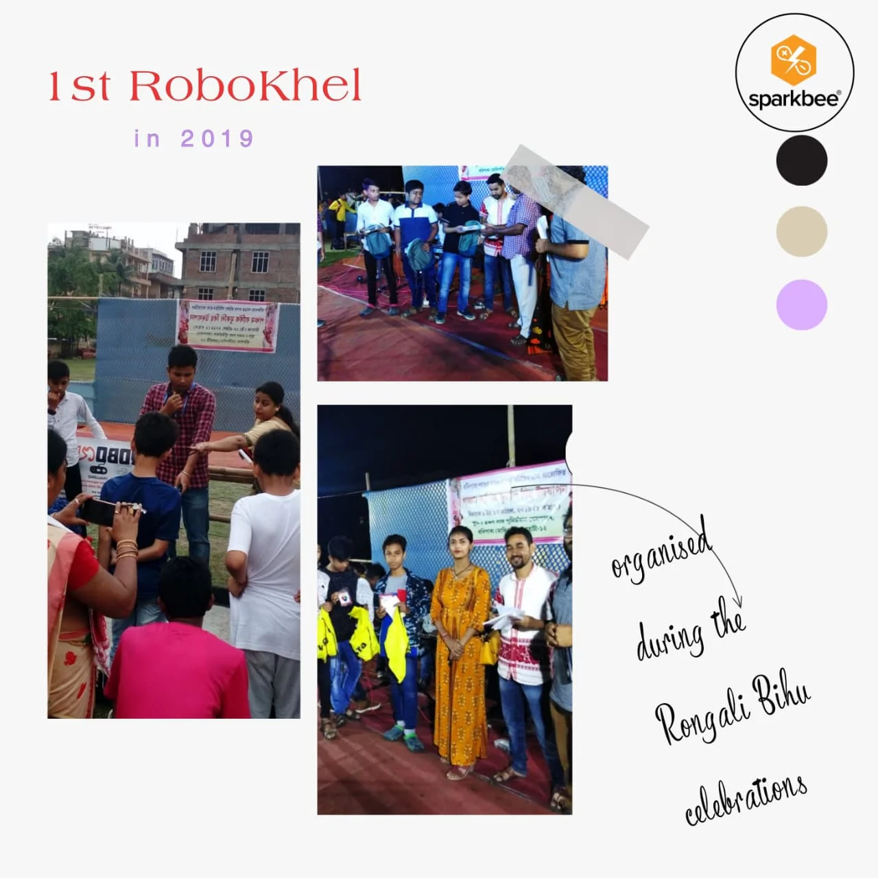 Glimpses from First Robokhel (2019)